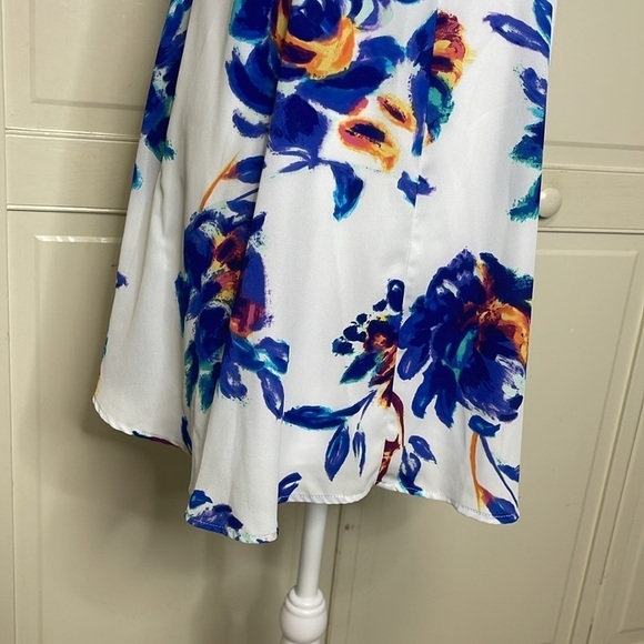 Show Me Your Mumu Women’s Bella Dress Petal Paint Size M Low Back Short Mini - Picture 7 of 10